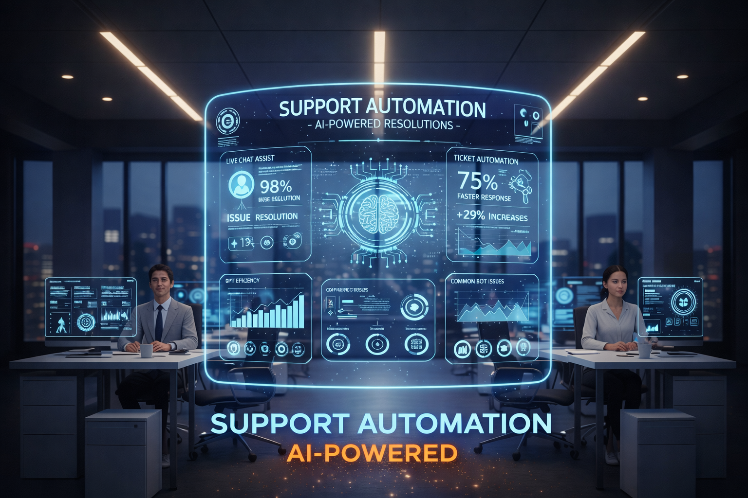 Support Automation background